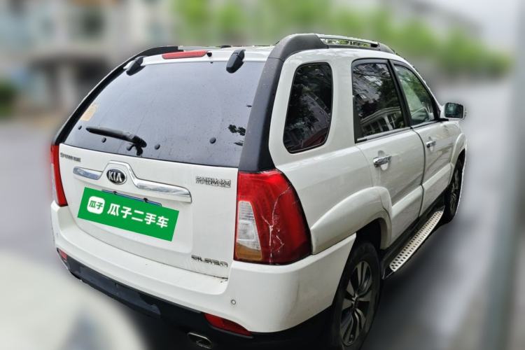 Used Kia Sportage 2013 2.0L Automatic Two-Wheel Drive GLS Trim Rear Right 45 Deg