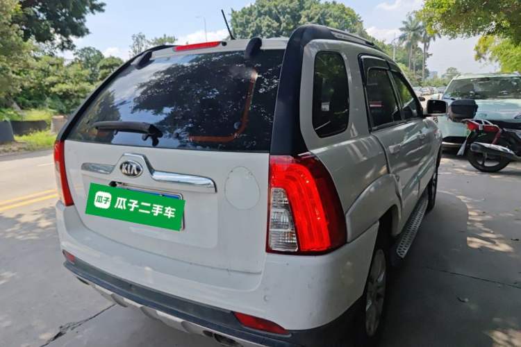 Used Kia Sportage 2013 2.0L Automatic Two-Wheel Drive GL Trim Rear Right 45 Deg