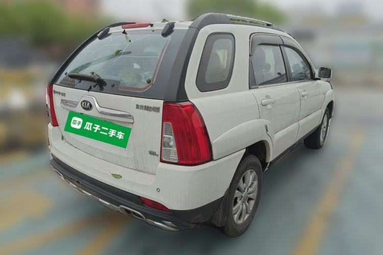 Used Kia Sportage 2013 2.0L Manual Two-Wheel Drive GL Trim Rear Right 45 Deg