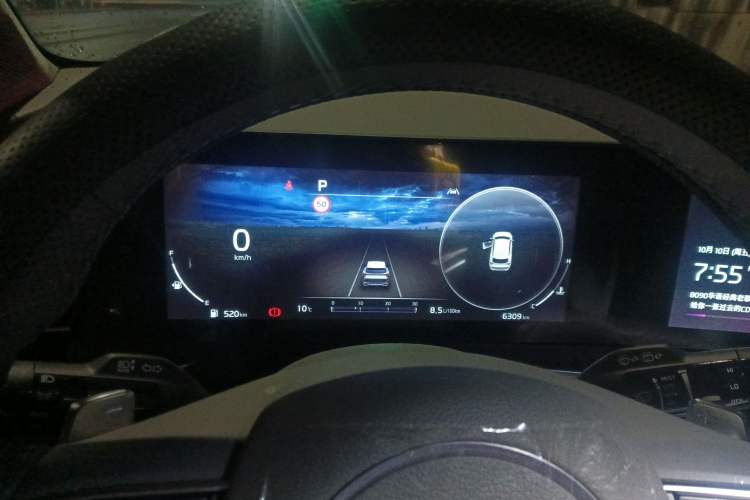 Used Kia Sportage (Chinese Domestic Model) 2023 1.5T Two-Wheel Drive Prestige Edition Instrument Cluster