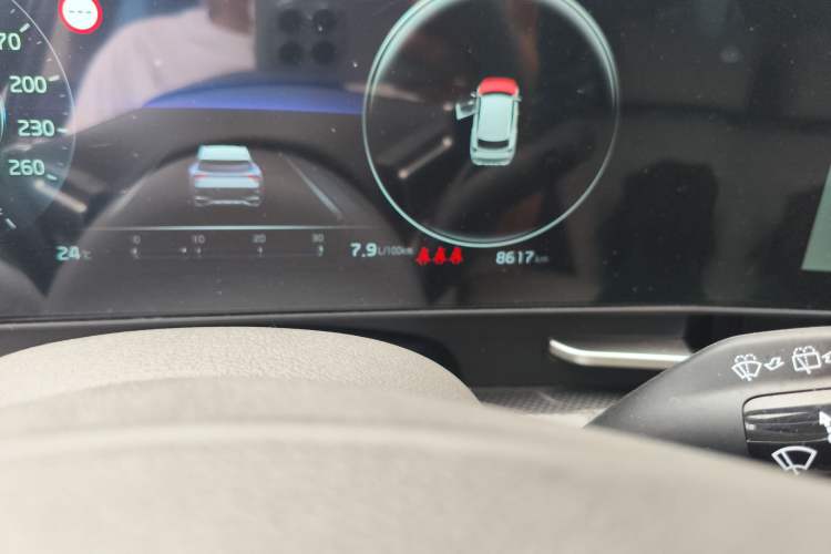 Used Kia Sportage (Chinese Domestic Model) 2023 1.5T Two-Wheel Drive Prestige Edition Odometer Close Up