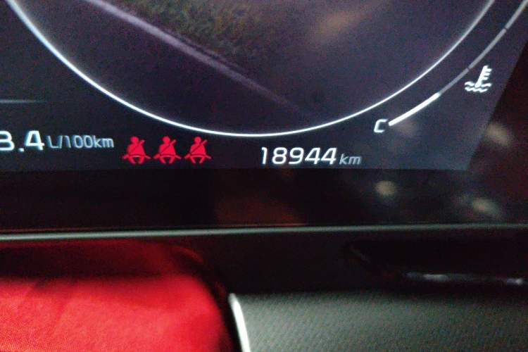 Used Kia Sportage (Chinese Domestic Model) 2023 2.0T Four-Wheel Drive Flagship Version Odometer Close Up
