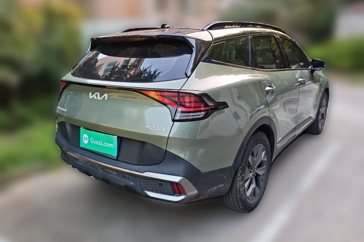 Used Kia Sportage (Chinese Domestic Model) 2023 2.0L HEV Two-Wheel Drive Flagship Edition Rear Right 45 Deg