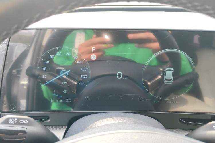 Used Kia Sportage (Chinese Domestic Model) 2023 2.0L HEV Two-Wheel Drive Flagship Edition Instrument Cluster