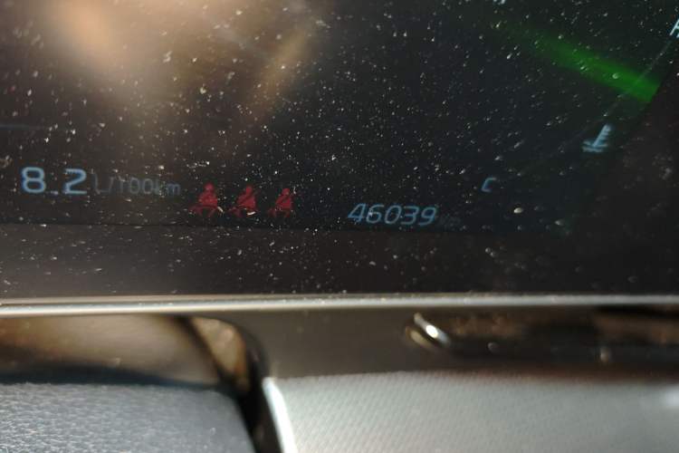 Used Kia Sportage (Chinese Domestic Model) 2023 2.0T Two-Wheel Drive Flagship Edition Odometer Close Up