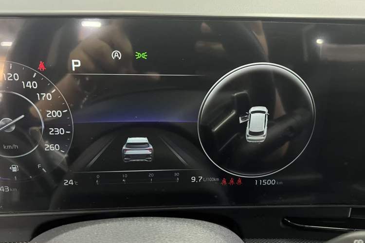 Used Kia Sportage (Chinese Domestic Model) 2023 2.0T Two-Wheel-Drive Prestige Edition Odometer Close Up