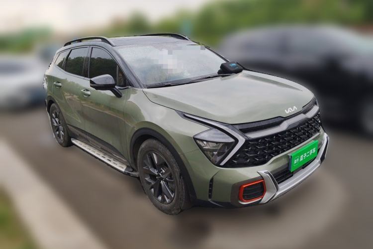 Used Kia Sportage (Chinese Domestic Model) 2023 2.0L HEV Two-Wheel Drive Flagship Edition Front Right 45 Deg