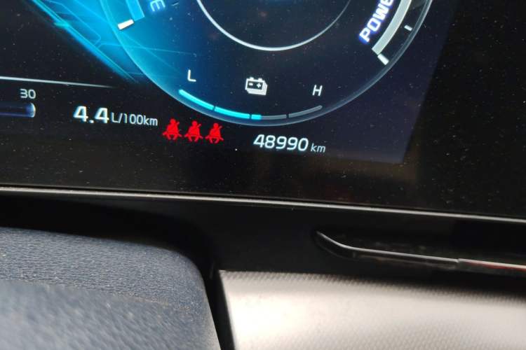 Used Kia Sportage (Chinese Domestic Model) 2023 2.0L HEV Two-Wheel Drive Flagship Edition Odometer Close Up