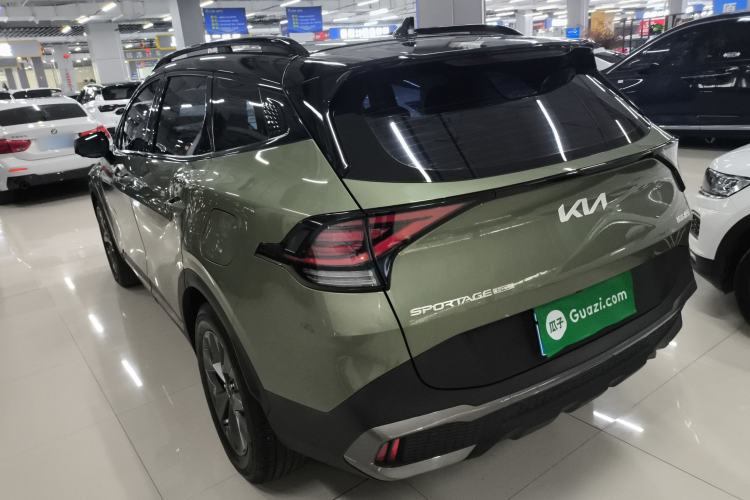 Used Kia Sportage (Chinese Domestic Model) 2023 2.0L HEV Two-Wheel Drive Flagship Edition Rear Left 45 Deg