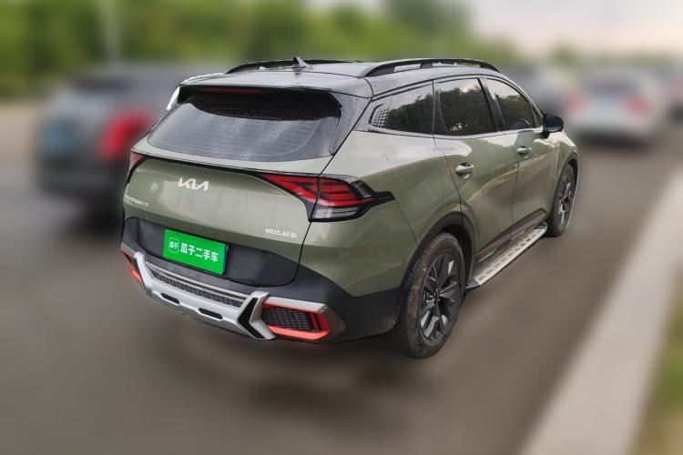 Used Kia Sportage (Chinese Domestic Model) 2023 2.0L HEV Two-Wheel Drive Flagship Edition Rear Right 45 Deg