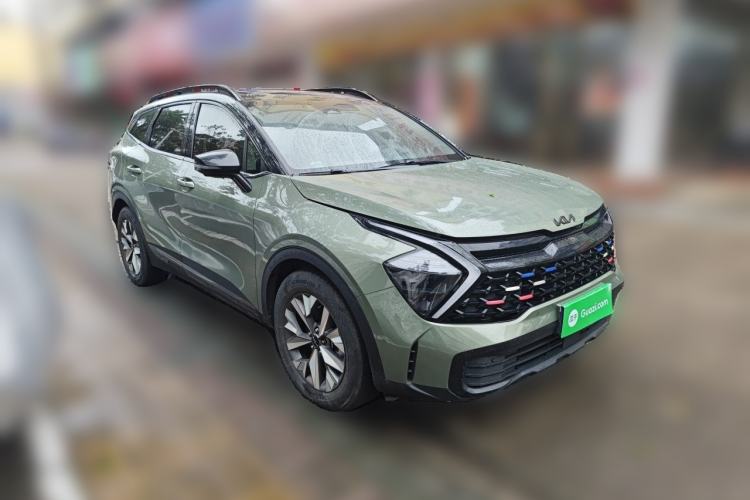 Used Kia Sportage (Chinese Domestic Model) 2023 2.0L HEV Two-Wheel Drive Flagship Edition Front Right 45 Deg