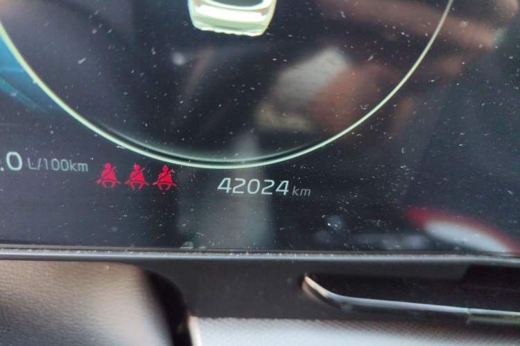 Used Kia Sportage (Chinese Domestic Model) 2023 2.0T Two-Wheel-Drive Prestige Edition Odometer Close Up
