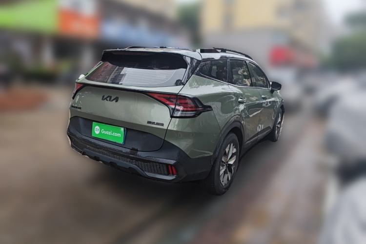 Used Kia Sportage (Chinese Domestic Model) 2023 2.0L HEV Two-Wheel Drive Flagship Edition Rear Right 45 Deg