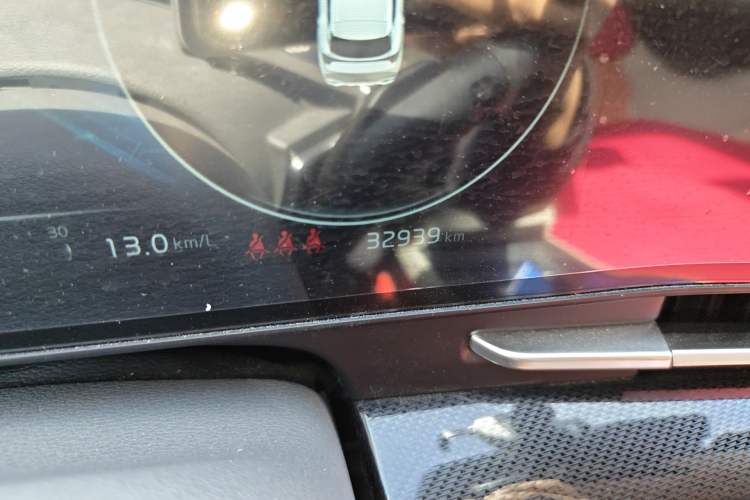 Used Kia Sportage (Chinese Domestic Model) 2023 1.5T Two-Wheel Drive Luxury Edition Odometer Close Up