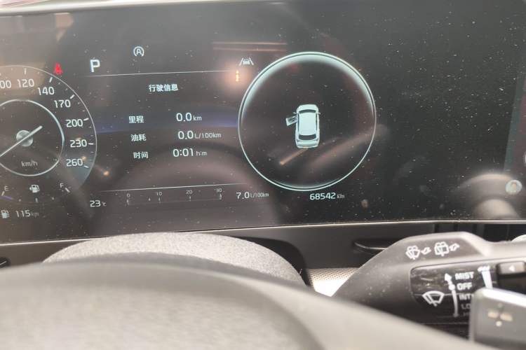 Used Kia Sportage (Chinese Domestic Model) 2023 2.0T Two-Wheel Drive Luxury Edition Odometer Close Up