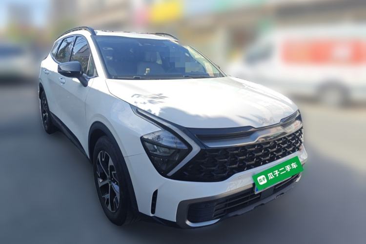 Used Kia Sportage (Chinese Domestic Model) 2023 2.0L HEV Two-Wheel Drive Prestige Edition Front Right 45 Deg
