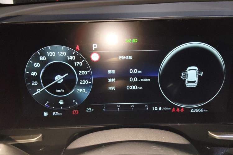 Used Kia Sportage (Chinese Domestic Model) 2023 1.5T Two-Wheel Drive Prestige Edition Instrument Cluster