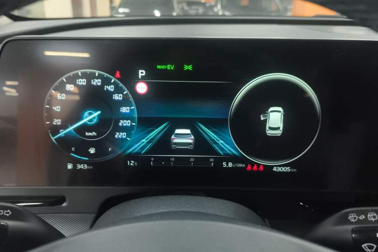 Used Kia Sportage (Chinese Domestic Model) 2023 2.0L HEV Two-Wheel Drive Prestige Edition Instrument Cluster