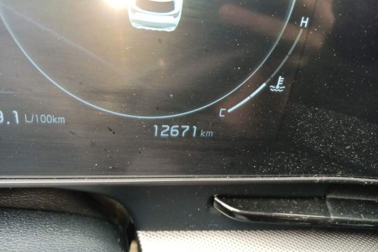 Used Kia Sportage (Chinese Domestic Model) 2023 2.0T Two-Wheel-Drive Prestige Edition Odometer Close Up