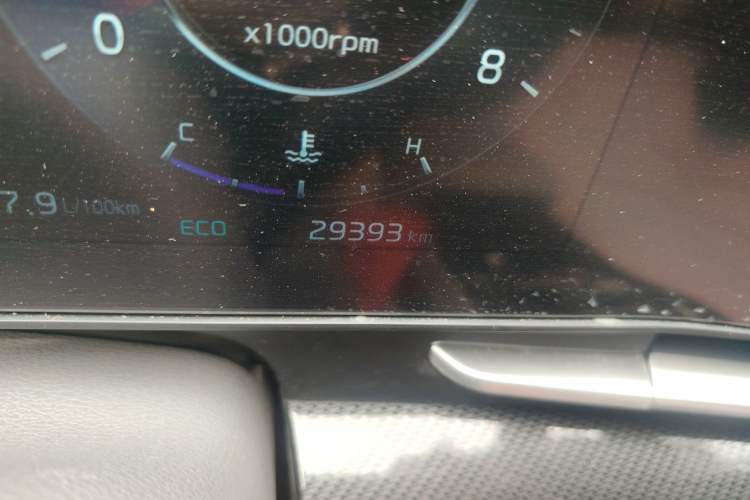 Used Kia Sportage (Chinese Domestic Model) 2023 1.5T Two-Wheel Drive Prestige Edition Odometer Close Up