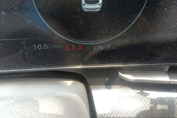 Used Kia Sportage (Chinese Domestic Model) 2023 1.5T Two-Wheel Drive Prestige Edition Odometer Close Up