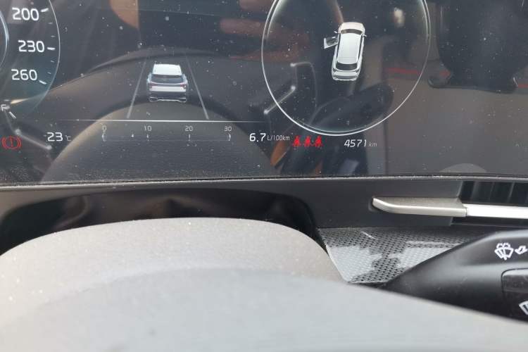 Used Kia Sportage (Chinese Domestic Model) 2023 1.5T Two-Wheel Drive Prestige Edition Odometer Close Up