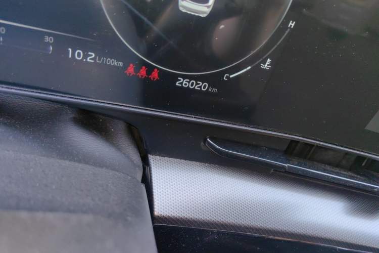 Used Kia Sportage (Chinese Domestic Model) 2023 2.0T Two-Wheel-Drive Prestige Edition Odometer Close Up