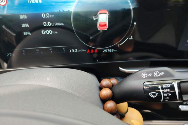 Used Kia Sportage (Chinese Domestic Model) 2023 1.5T Two-Wheel Drive Prestige Edition Odometer Close Up