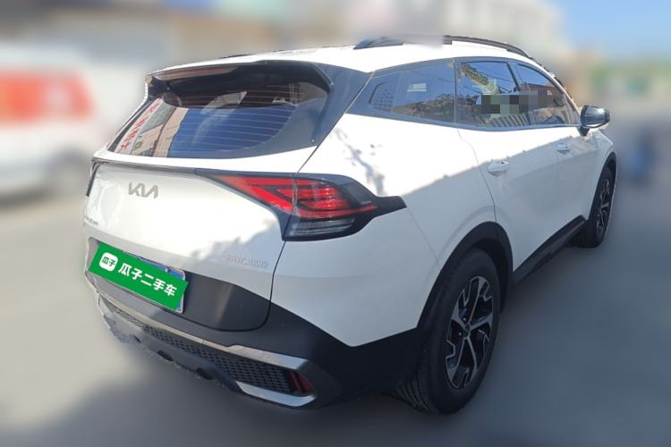Used Kia Sportage (Chinese Domestic Model) 2023 2.0L HEV Two-Wheel Drive Prestige Edition Rear Right 45 Deg