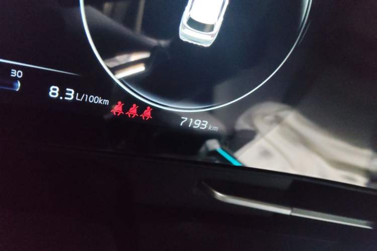 Used Kia Sportage (Chinese Domestic Model) 2025 1.5T Two-Wheel Drive Prestige Edition Odometer Close Up
