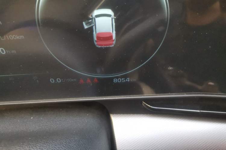Used Kia Sportage (Chinese Domestic Model) 2025 2.0T Two-Wheel-Drive Prestige Edition Odometer Close Up