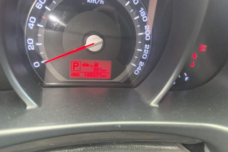 Used Kia Sportage R 2011 2.0L Automatic Two-Wheel Drive GL Odometer Close Up