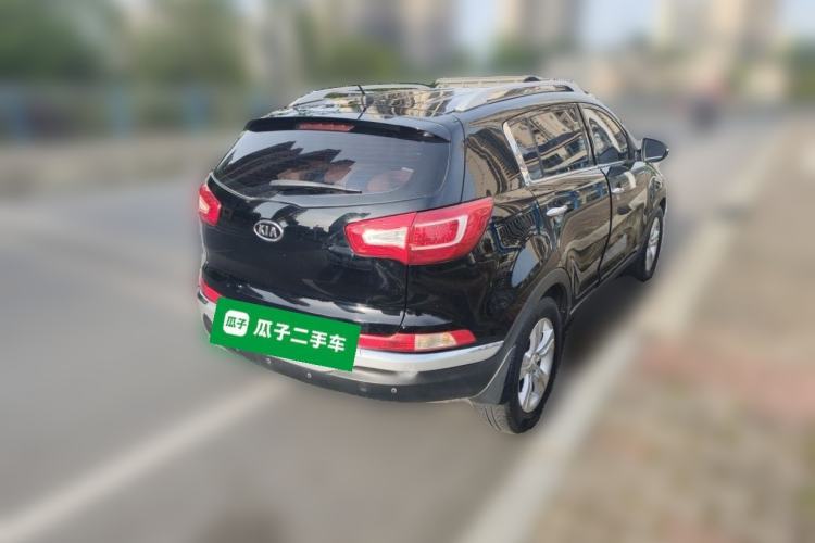 Used Kia Sportage R 2011 2.0L Automatic Two-Wheel Drive GLS Rear Right 45 Deg