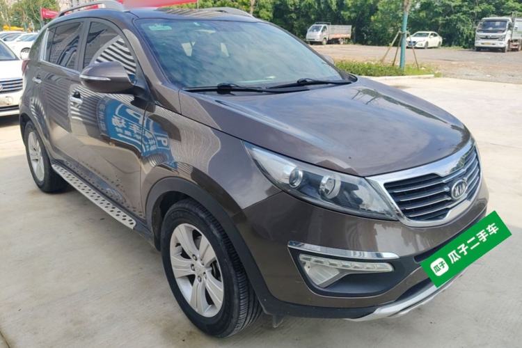 Used Kia Sportage R 2011 2.0L Automatic Two-Wheel Drive GLS Front Right 45 Deg