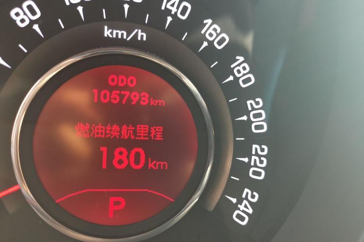 Used Kia Sportage R 2011 2.4L Automatic 4x4 GLS Odometer Close Up