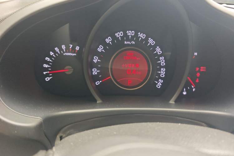 Used Kia Sportage R 2011 2.4L Automatic 4x4 Premium Edition Odometer Close Up