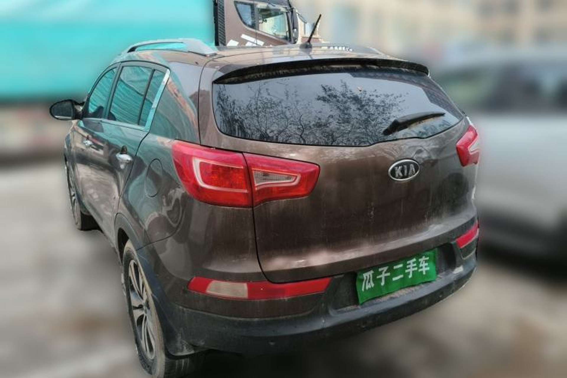 Used Kia Sportage R 2011 2.0L Automatic Two-Wheel Drive Premium Edition Rear Left 45 Deg