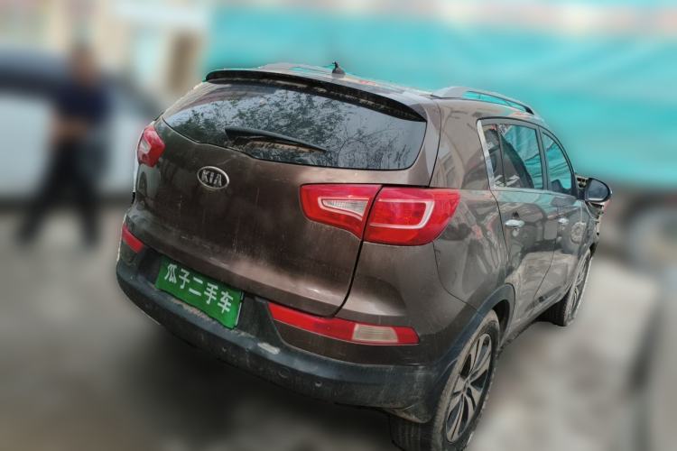 Used Kia Sportage R 2011 2.0L Automatic Two-Wheel Drive Premium Edition Rear Right 45 Deg