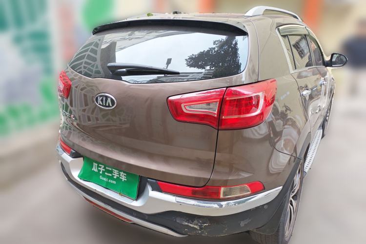 Used Kia Sportage R 2011 2.0L Automatic Two-Wheel Drive Premium Edition Rear Right 45 Deg