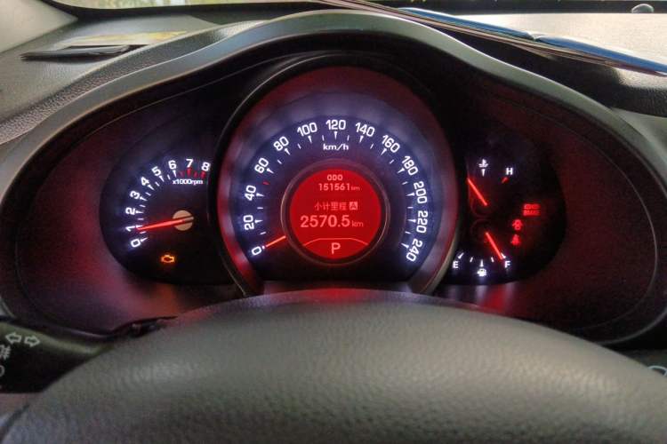 Used Kia Sportage R 2011 2.0L Automatic Two-Wheel Drive Premium Edition Odometer Close Up