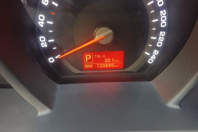 Used Kia Sportage R 2011 2.0L Automatic Two-Wheel Drive GL Odometer Close Up