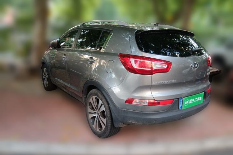 Used Kia Sportage R 2011 2.0L Automatic Two-Wheel Drive Premium Edition Rear Left 45 Deg