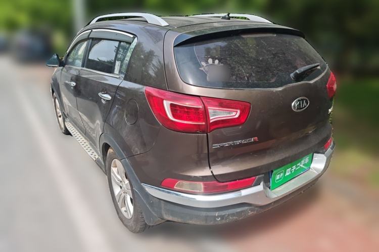 Used Kia Sportage R 2011 2.0L Automatic Two-Wheel Drive GLS Rear Left 45 Deg