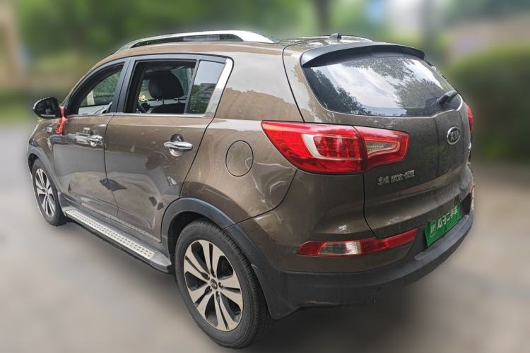 Used Kia Sportage R 2011 2.0L Automatic Two-Wheel Drive Premium Edition Rear Left 45 Deg