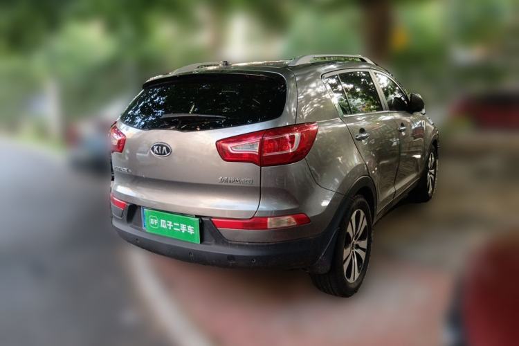 Used Kia Sportage R 2011 2.0L Automatic Two-Wheel Drive Premium Edition Rear Right 45 Deg