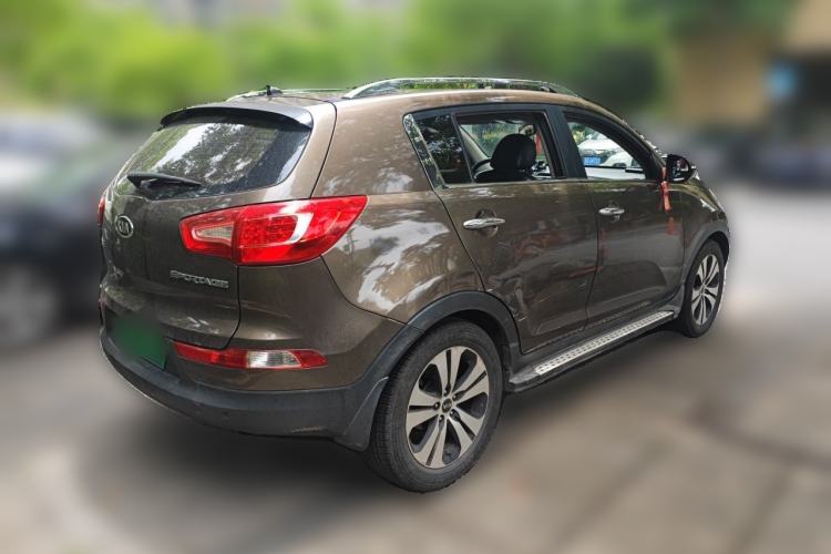 Used Kia Sportage R 2011 2.0L Automatic Two-Wheel Drive Premium Edition Rear Right 45 Deg