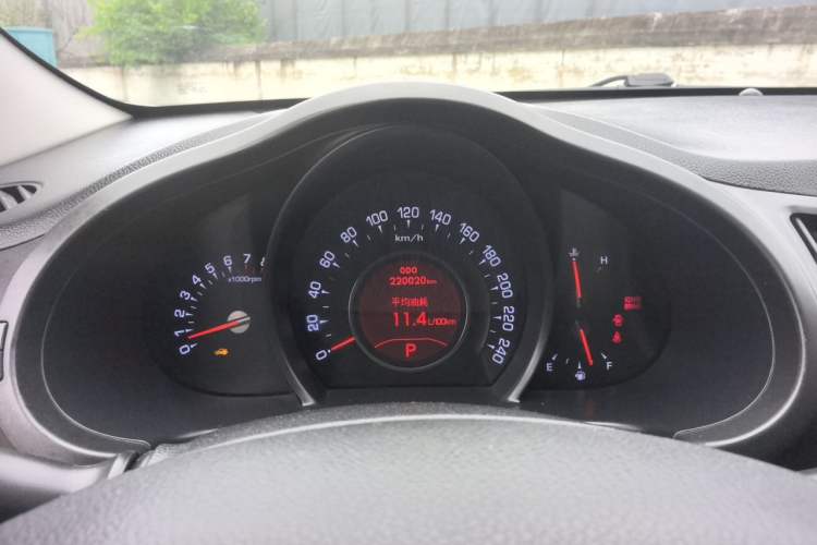 Used Kia Sportage R 2011 2.0L Automatic Two-Wheel Drive Premium Edition Instrument Cluster