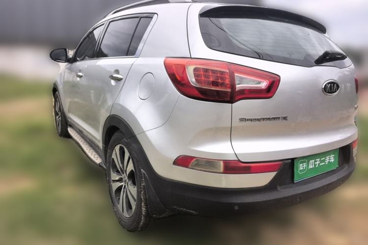 Used Kia Sportage R 2011 2.0L Automatic Two-Wheel Drive Premium Edition Rear Left 45 Deg