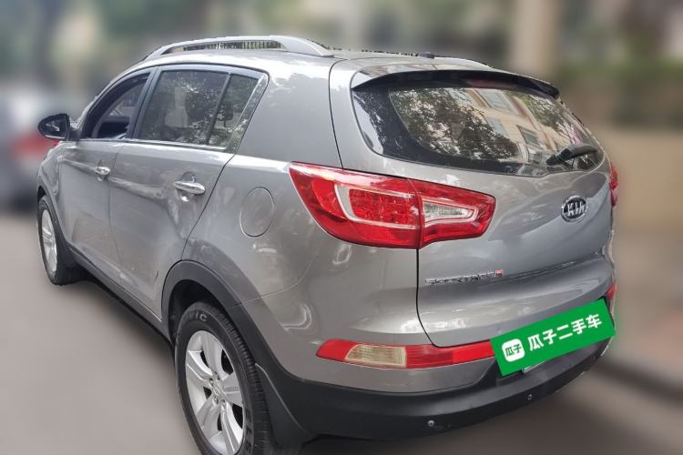 Used Kia Sportage R 2011 2.0L Automatic Two-Wheel Drive GLS Rear Left 45 Deg