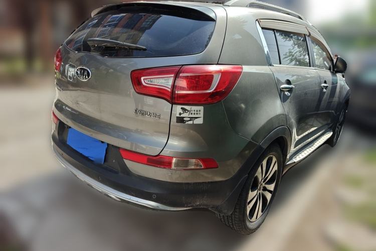 Used Kia Sportage R 2011 2.0L Automatic Two-Wheel Drive Premium Edition Rear Right 45 Deg